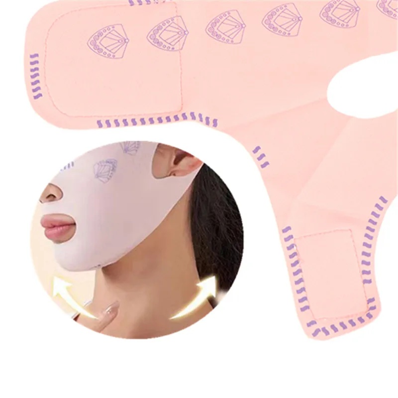 Crossfit Lifting - 1-6 Buah Masker Sabuk Pengangkat Wajah