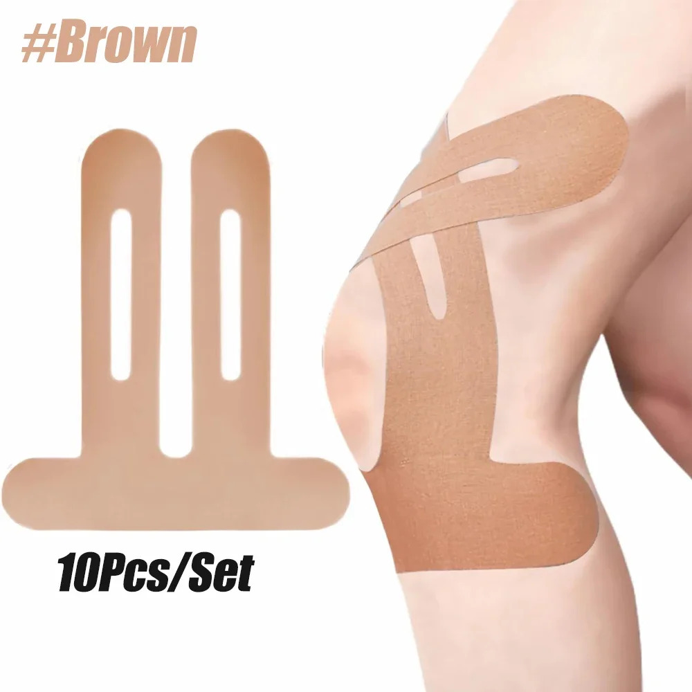 Finger Tape Athletic - Plester Kinesiologi untuk Lutut, Tahan Air
