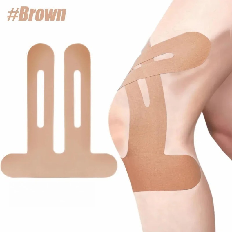 Finger Tape Athletic - Pita Kinesiologi untuk Lutut, Tahan Air