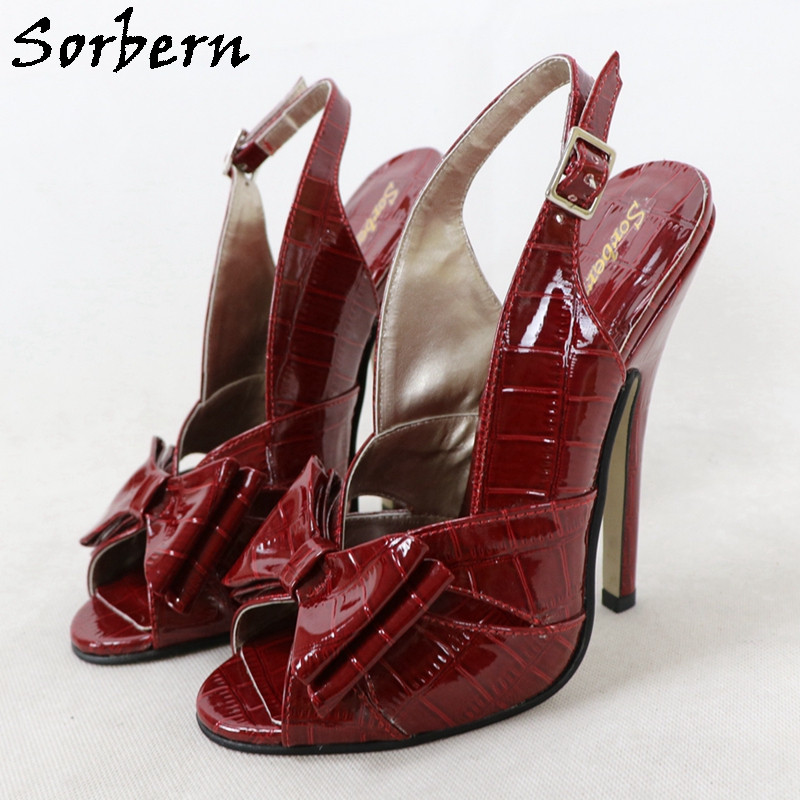 Crossfit Guy - Sandal Wanita Sorbern Seksi Warna Merah