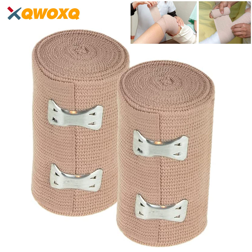 Wrist Wrap Support - Pembalut Kompresi Elastis Premium dengan Klip,