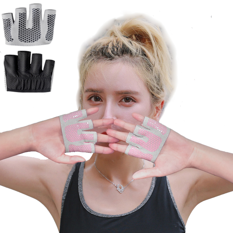 Crossfit Workout Gear - Sarung Tangan Setengah Jari Kebugaran Gym
