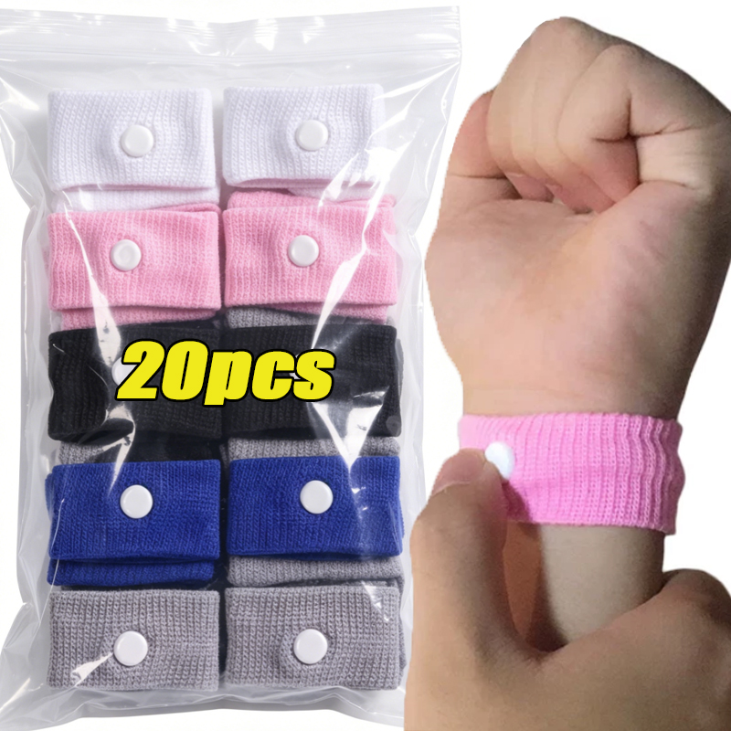 Wrist Wrap Support - 20 Buah Gelang Anti Mabuk Perjalanan