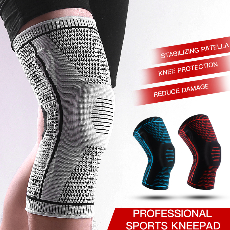 Knee Sleeve Pair - Penopang Lutut Anti Selip dengan Penstabil