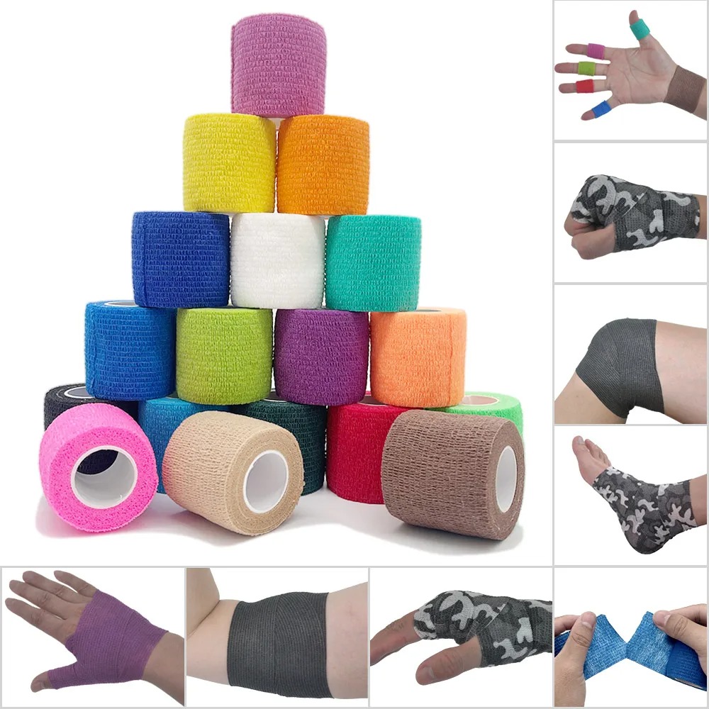 Finger Tape Athletic - 18 warna pita bungkus atletik perekat