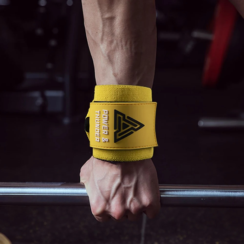 Crossfit Workout Gear - Pembungkus Pergelangan Tangan Angkat Berat Tugas