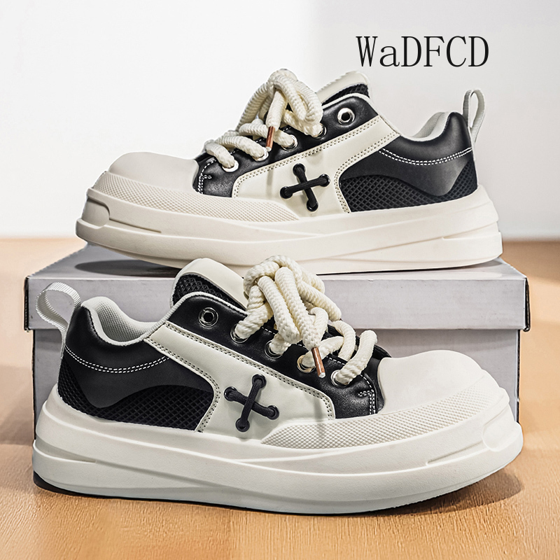 Crossfit Hard - Sepatu Sneaker Kasual Pria Desainer Asli