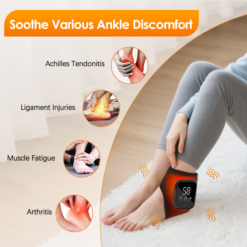 Wrist Wrap Support - Alat Pijat Pemanas Pergelangan Kaki Elektrik,
