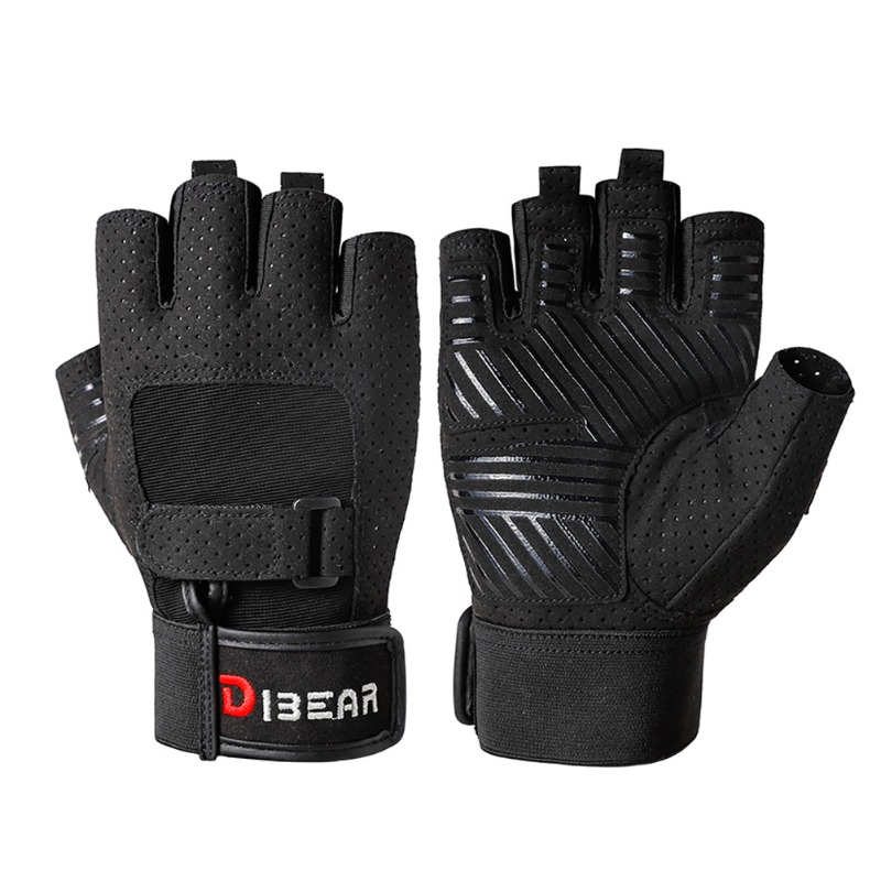 Crossfit Workout Gear - Sarung Tangan Gym Binaraga Powerlifting Dumbbell