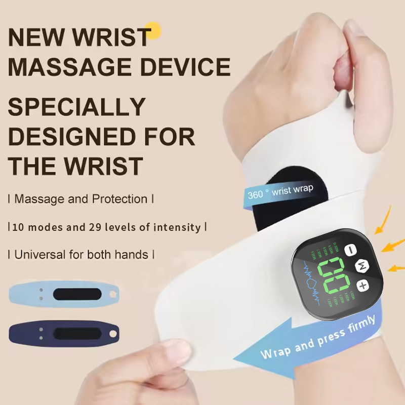 Wrist Wrap Support - Pemijat Tangan Elektrik EMS Gelang Nirkabel
