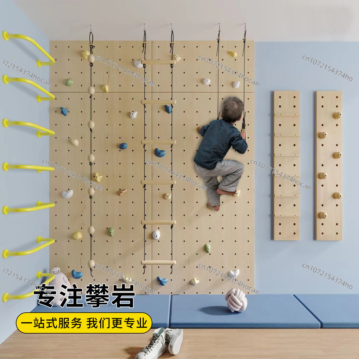 Set Gym Panjat Dinding Kayu In - Gymnastic Ring Wood ulasan dan harga