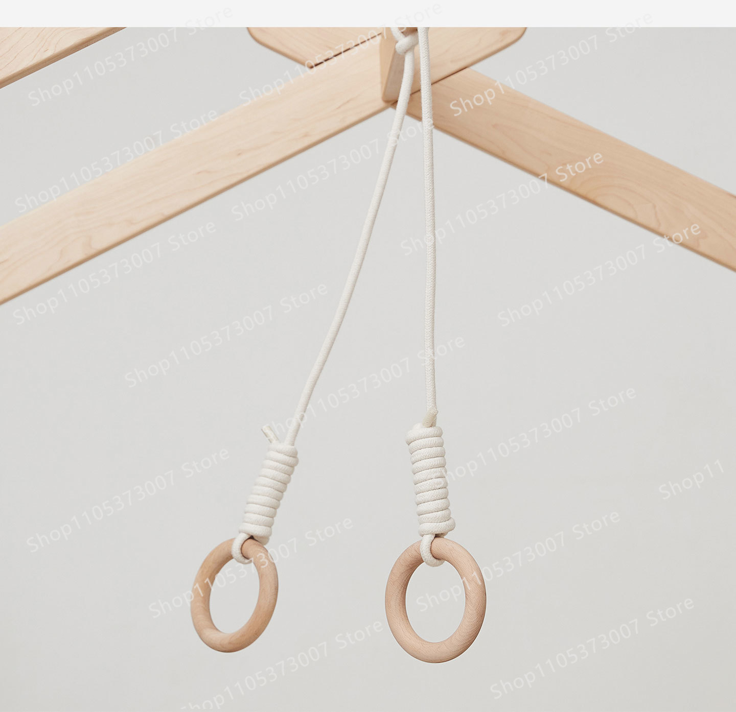 Ring gantung tempat tidur, aks - Gymnastic Ring Wood ulasan dan harga