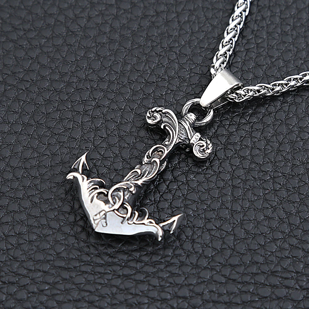 Kalung liontin jangkar besi ta - Battle Rope Anchor ulasan dan harga