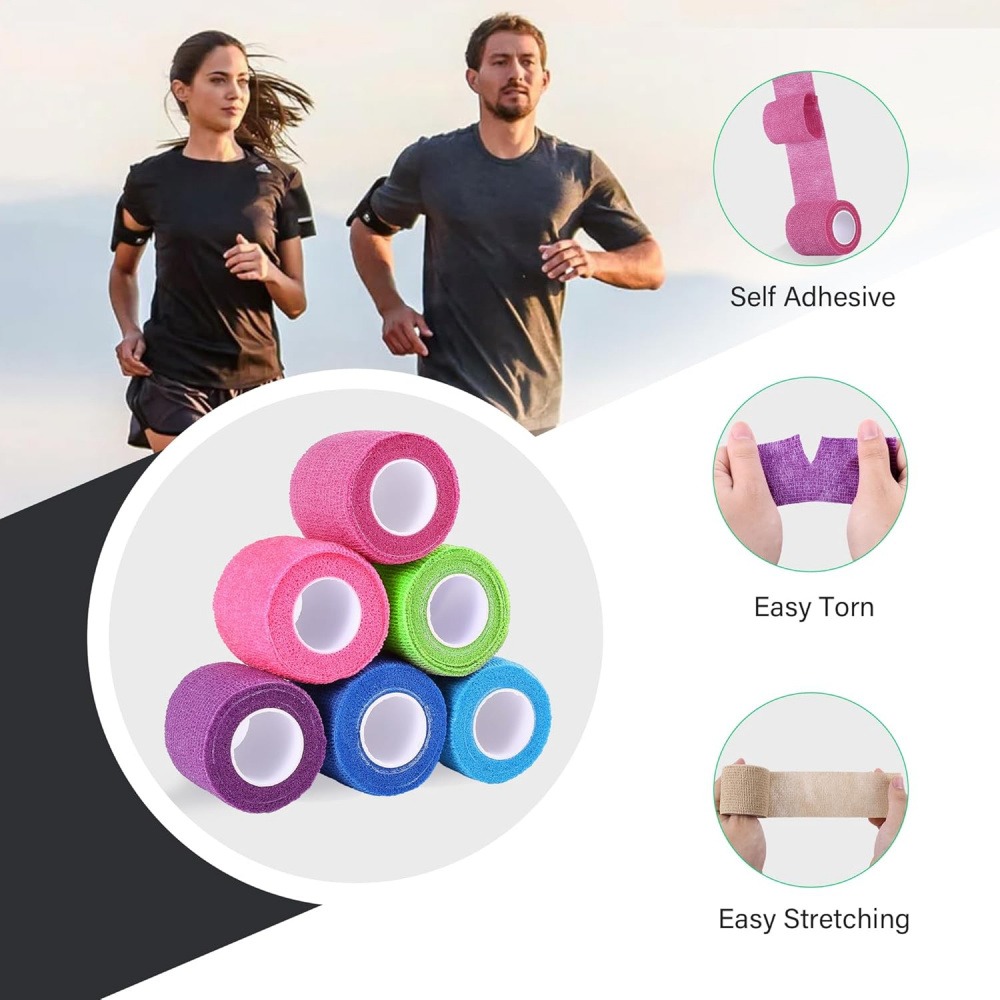 2 Buah Pembalut Perekat Mandir - Finger Tape Athletic ulasan dan harga