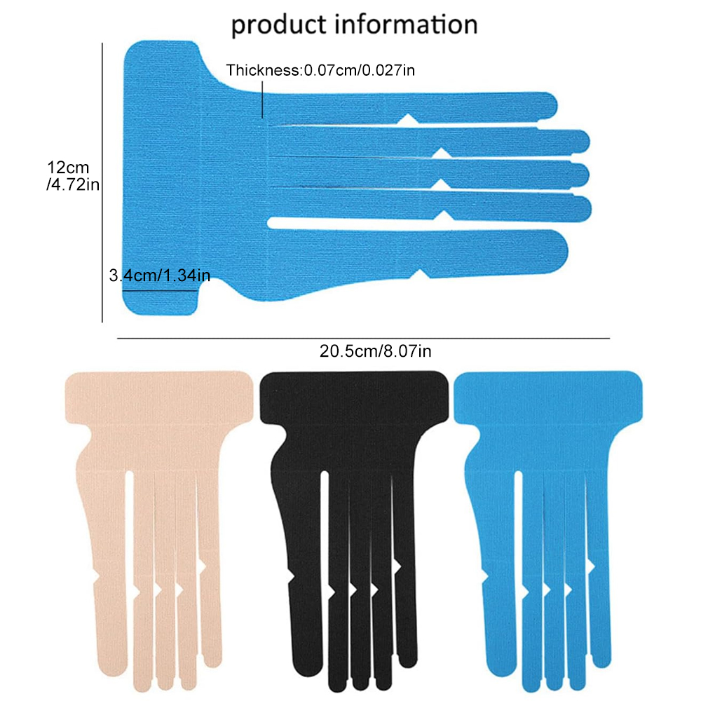 5 Buah Pita Kinesiologi Precut - Finger Tape Athletic ulasan dan harga