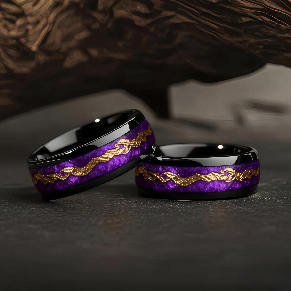 Cincin Pria Fashion Hitam dari - Gymnastic Ring Wood ulasan dan harga