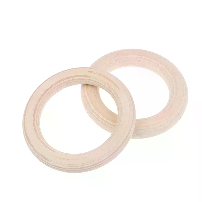 2 Buah/Pasang Cincin Kayu Port - Gymnastic Ring Wood ulasan dan harga