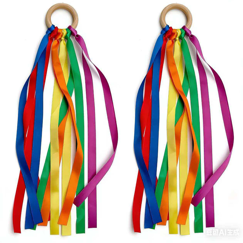Tongkat Layang-Layang Pelangi  - Gymnastic Ring Wood ulasan dan harga