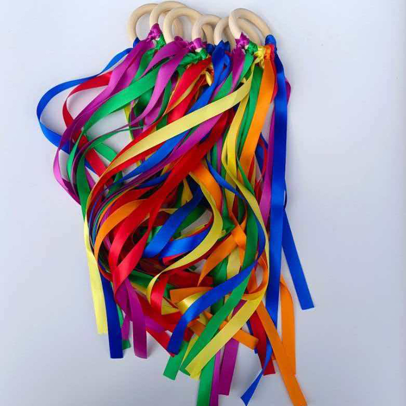 Tongkat Layang-Layang Pelangi  - Gymnastic Ring Wood ulasan dan harga