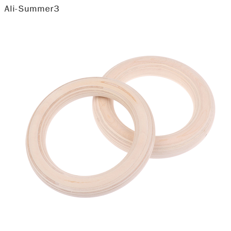2 Buah/Pasang Cincin Kayu Port - Gymnastic Ring Wood ulasan dan harga