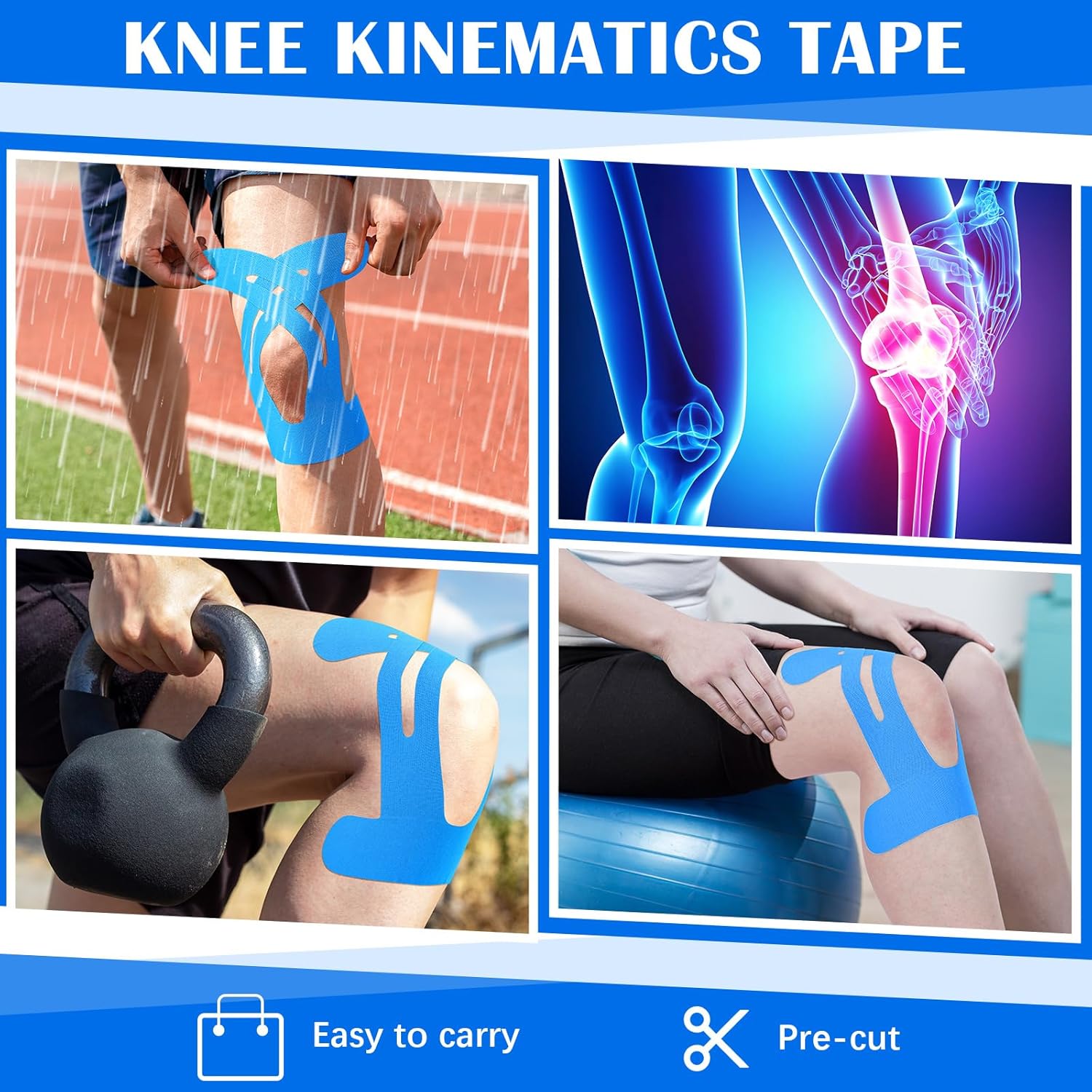 10 Buah Pita Kinesiologi Precu - Finger Tape Athletic ulasan dan harga