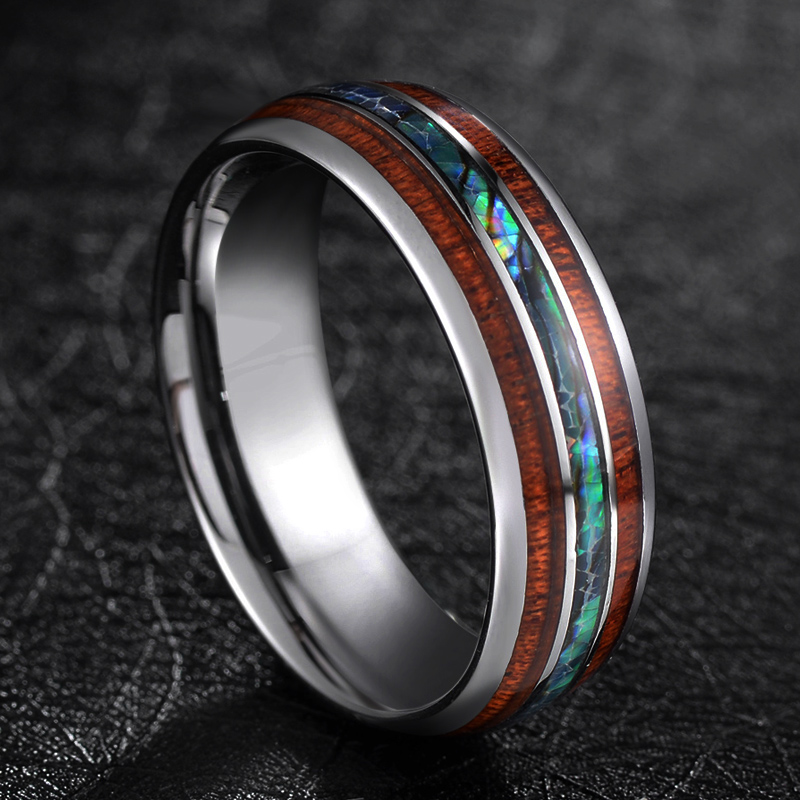 Tigrade 8 Mm Tungsten Karbida  - Gymnastic Ring Wood ulasan dan harga