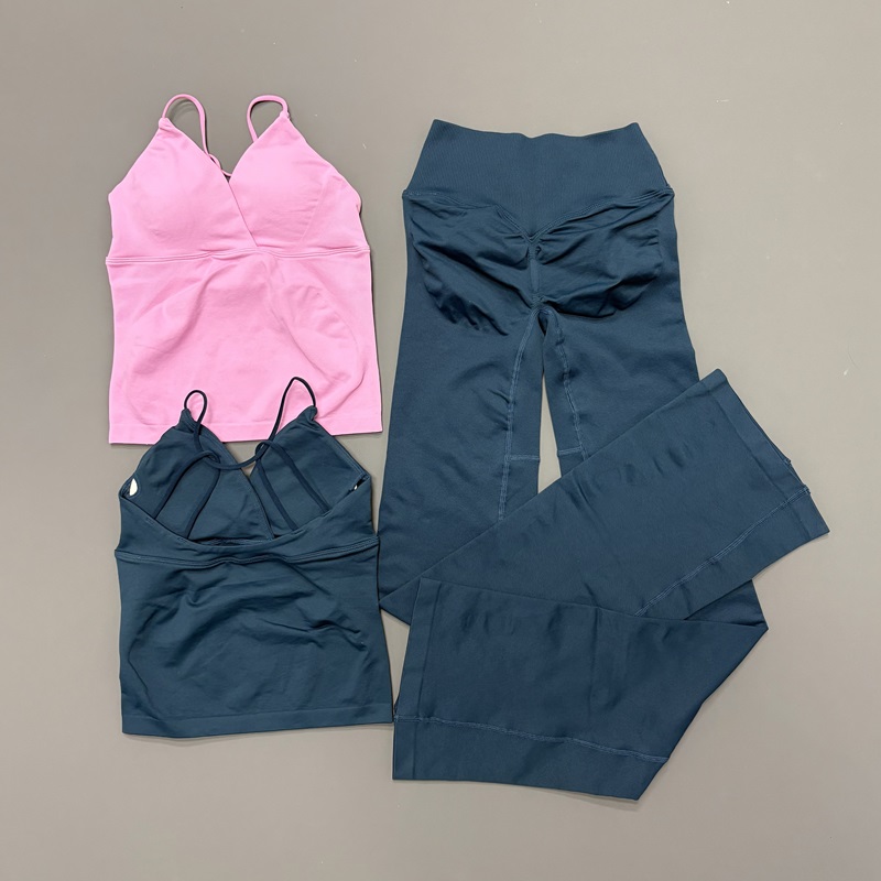 2Pcs Set Olahraga Wanita Visio - Crossfit Gym ulasan dan harga