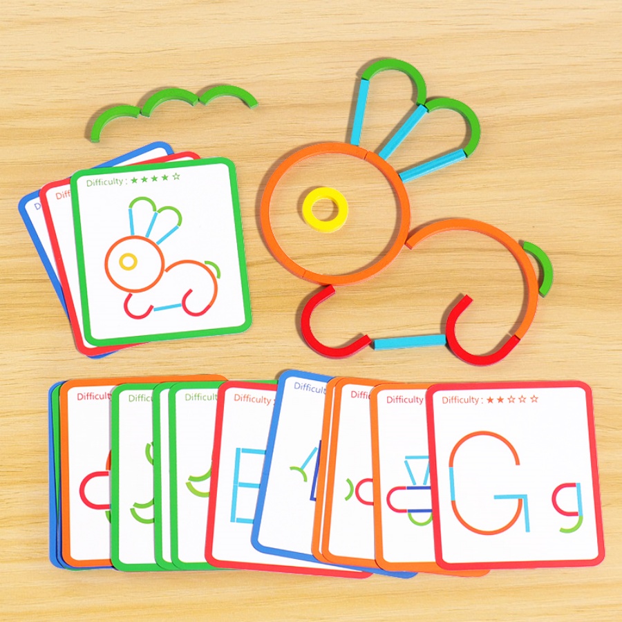Mainan puzzle pendidikan awal  - Gymnastic Ring Wood ulasan dan harga