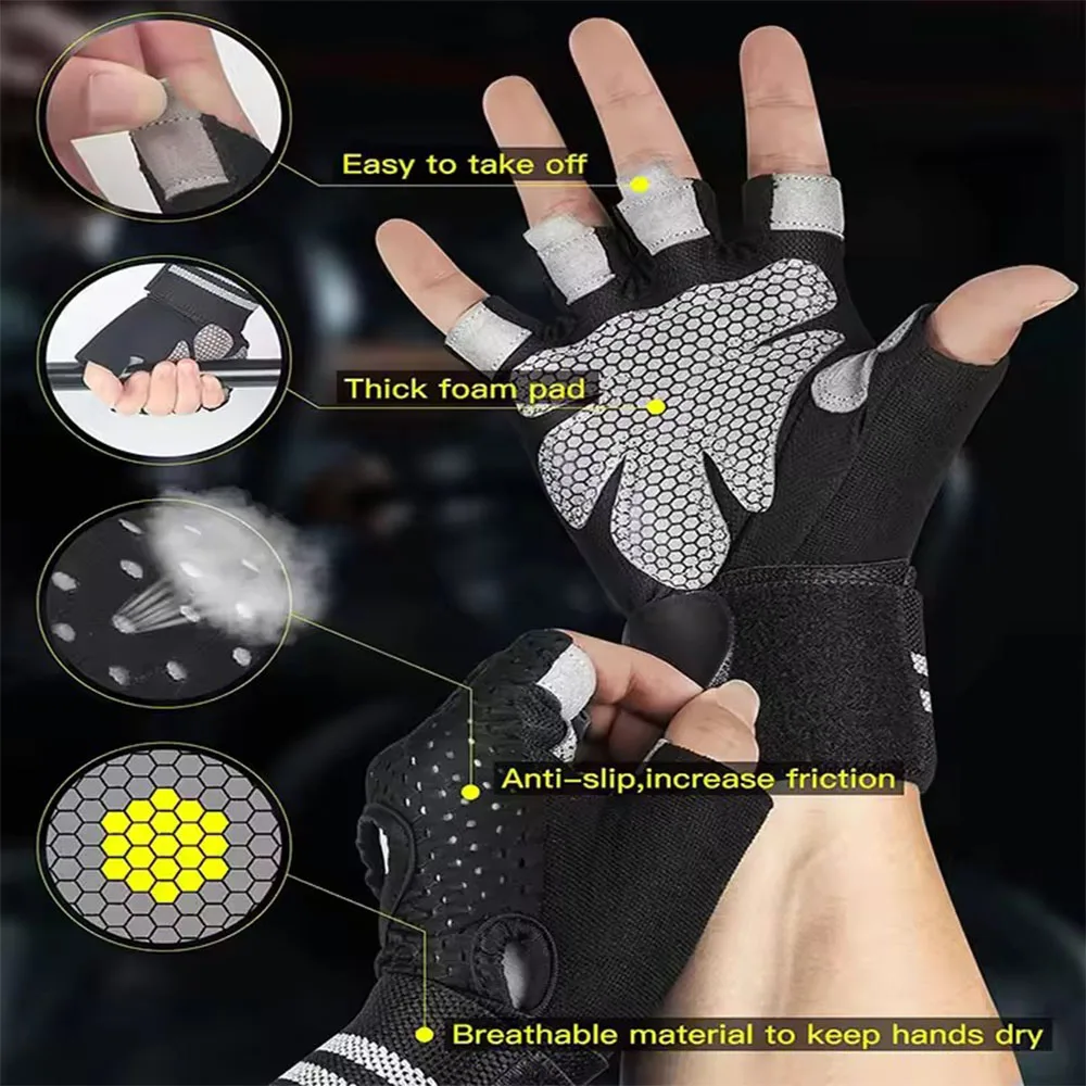 1 Pasang Sarung Tangan Kebugar - Crossfit Workout Gear ulasan dan harga