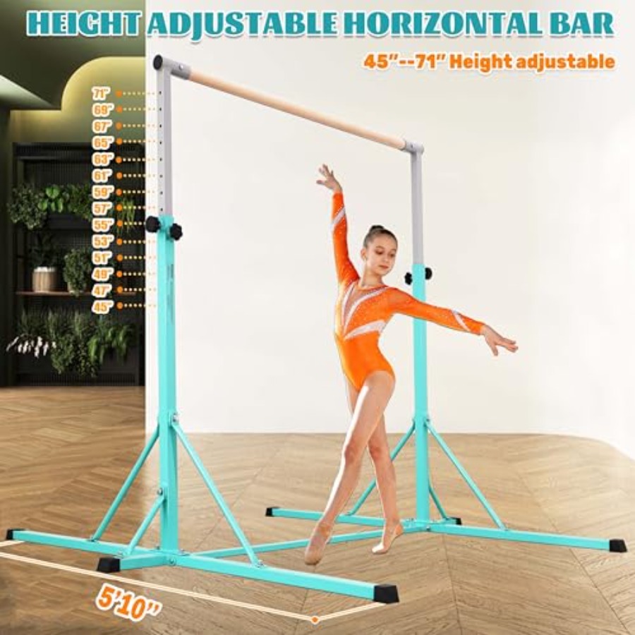 Bar Gimnastik untuk latihan gy - Gymnastic Ring Wood ulasan dan harga