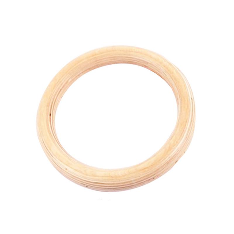 1 Buah Cincin Senam Kayu Birch - Gymnastic Ring Wood ulasan dan harga