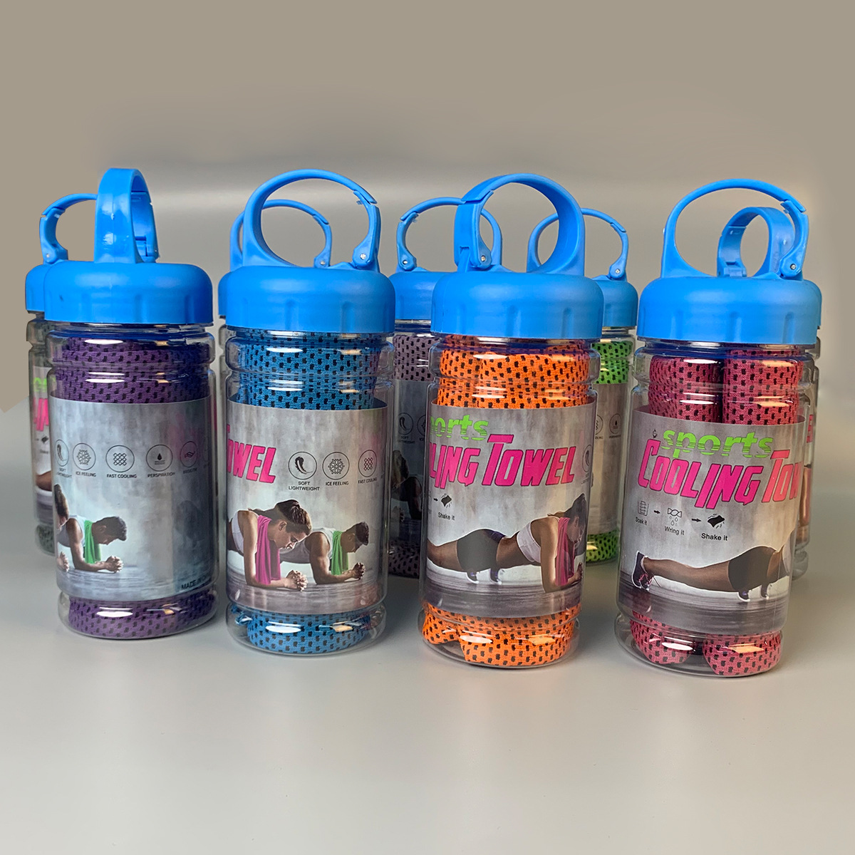 Handuk Pendingin dengan Botol  - Crossfit Yoga ulasan dan harga