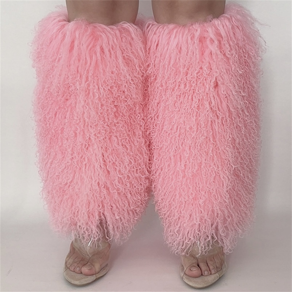 Penghangat Kaki Bulu Mongolia  - Knee Sleeve Pair ulasan dan harga
