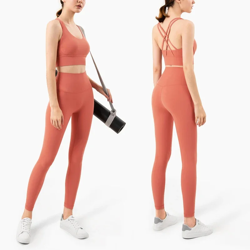 Pakaian Yoga 2 potong baru mus - Crossfit Gym ulasan dan harga