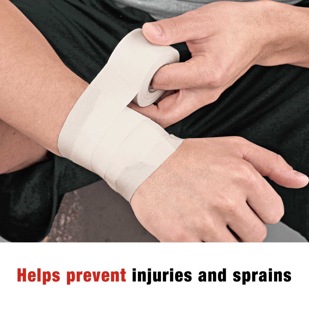 Plester Olahraga Hitam Lebar 1 - Wrist Wrap Support ulasan dan harga