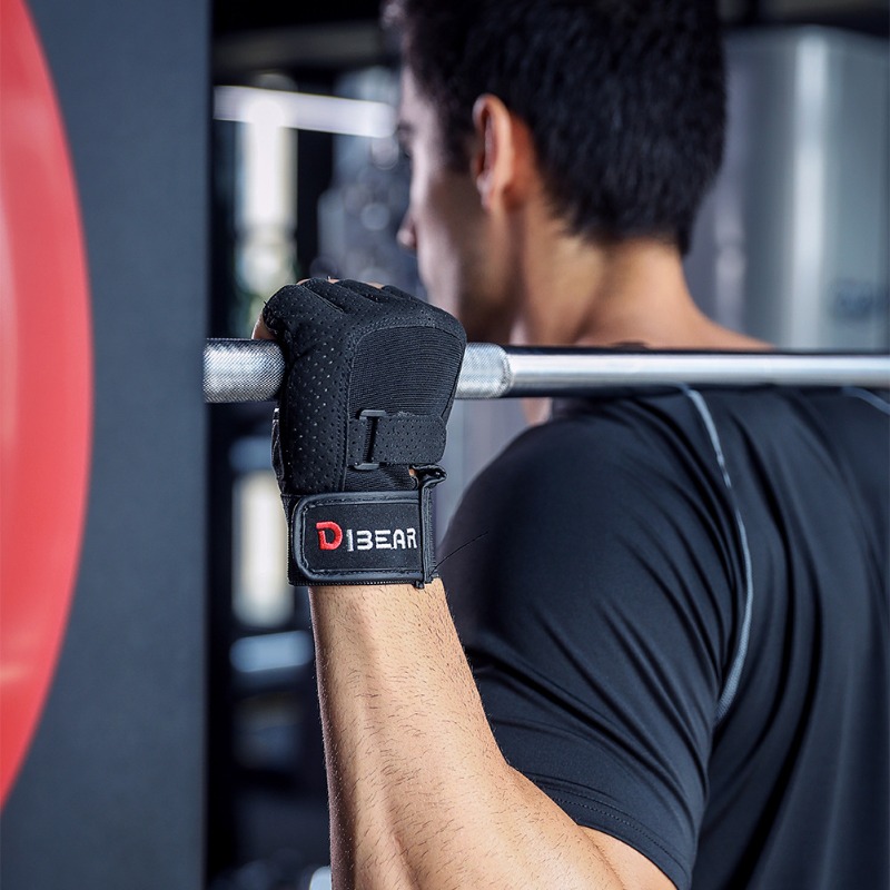 Sarung Tangan Gym Binaraga Pow - Crossfit Workout Gear ulasan dan harga