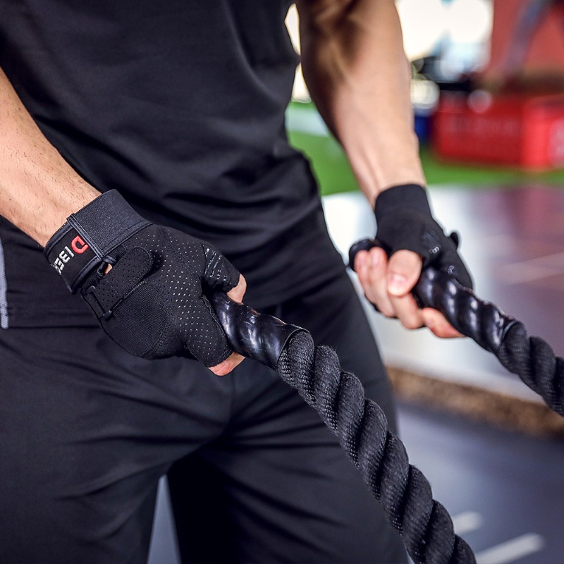 Sarung Tangan Gym Binaraga Pow - Crossfit Workout Gear ulasan dan harga