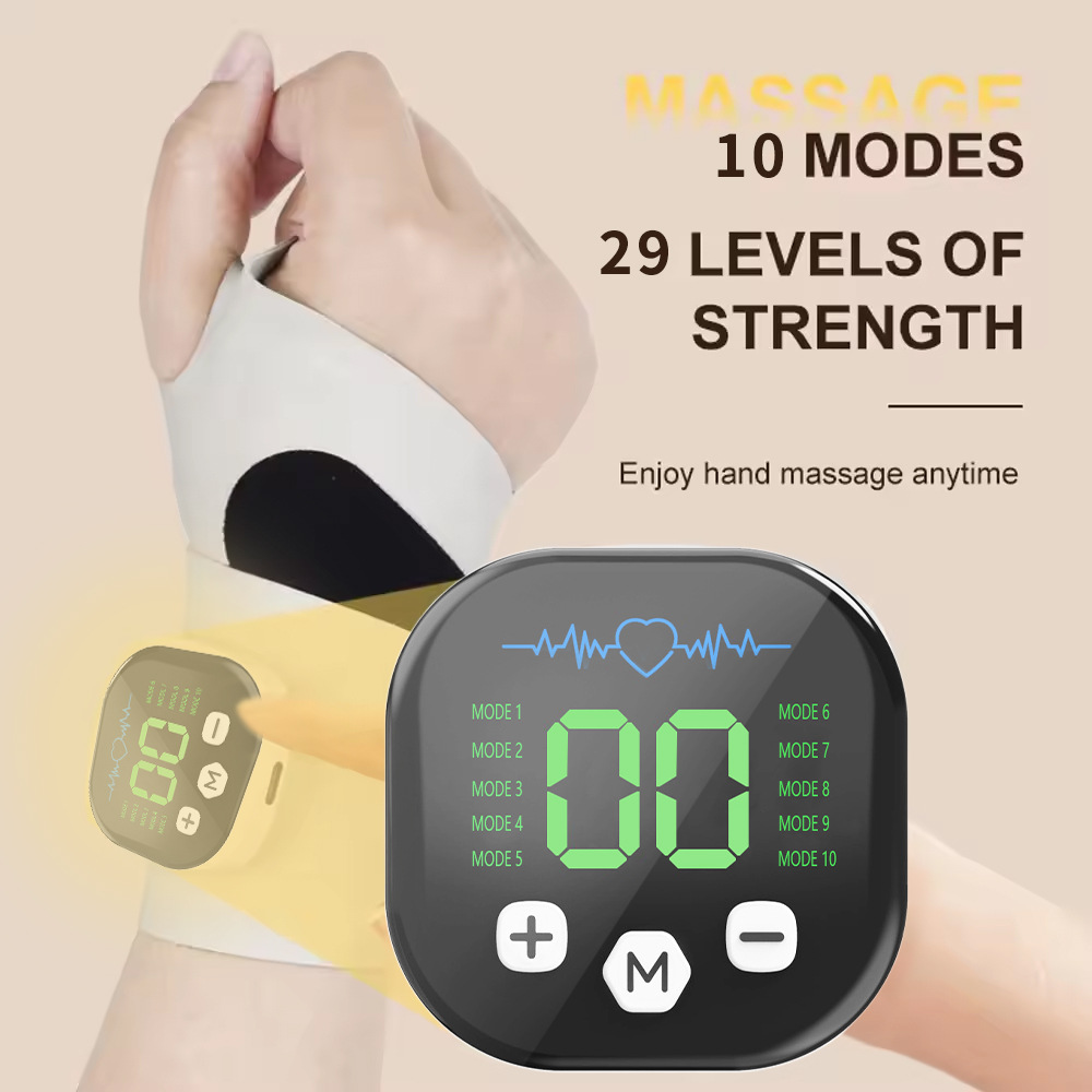 Pemijat Tangan Elektrik EMS Ge - Wrist Wrap Support ulasan dan harga