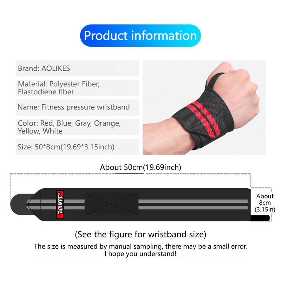 AOLIKES Pembalut Pergelangan T - Wrist Wrap Support ulasan dan harga
